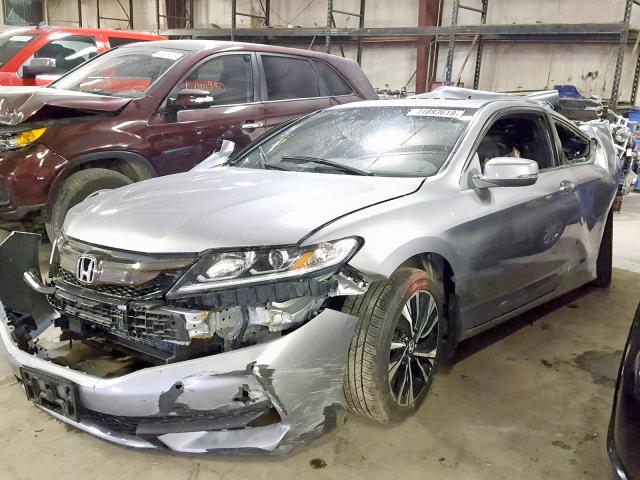 1HGCT1B69GA001715 - 2016 HONDA ACCORD EXL SILVER photo 2