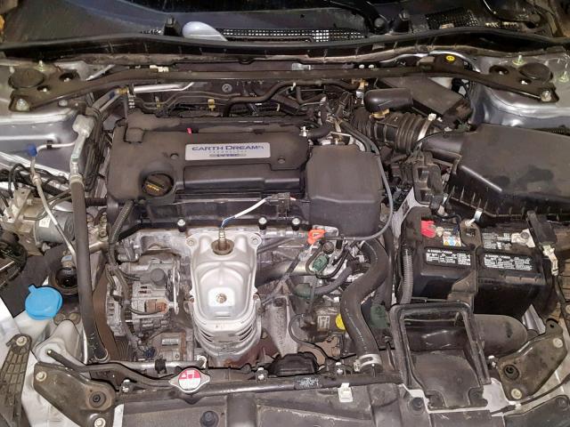 1HGCT1B69GA001715 - 2016 HONDA ACCORD EXL SILVER photo 7