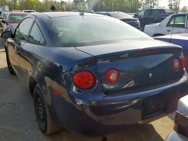 1G1AD1F55A7221502 - 2010 CHEVROLET COBALT 1LT BLUE photo 3