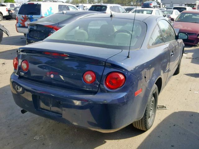 1G1AD1F55A7221502 - 2010 CHEVROLET COBALT 1LT BLUE photo 4