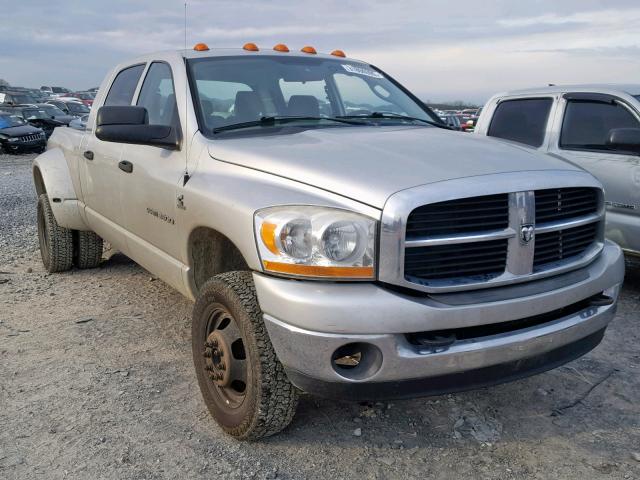 3D7MX49C76G219050 - 2006 DODGE RAM 3500 SILVER photo 1