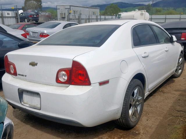1G1ZC5EBXAF297145 - 2010 CHEVROLET MALIBU 1LT 白色 照片 4