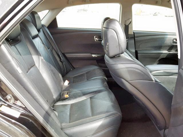 4T1BK1EBXGU231621 - 2016 TOYOTA AVALON XLE BLACK photo 6