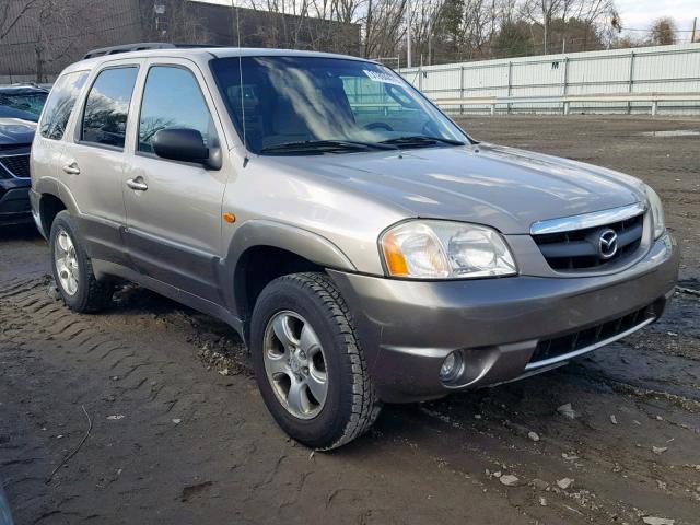 4F2YU081X2KM54610 - 2002 MAZDA TRIBUTE LX TAN photo 1