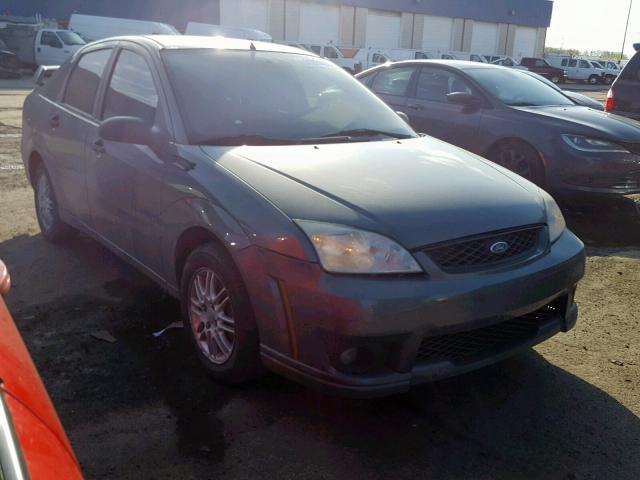 1FAFP34N47W269726 - 2007 FORD FOCUS ZX4 GRAY photo 1