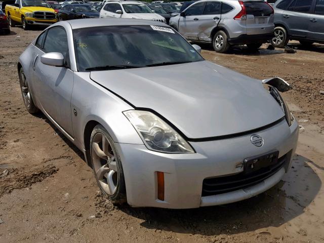 JN1BZ34E08M750253 - 2008 NISSAN 350Z COUPE SILVER photo 1