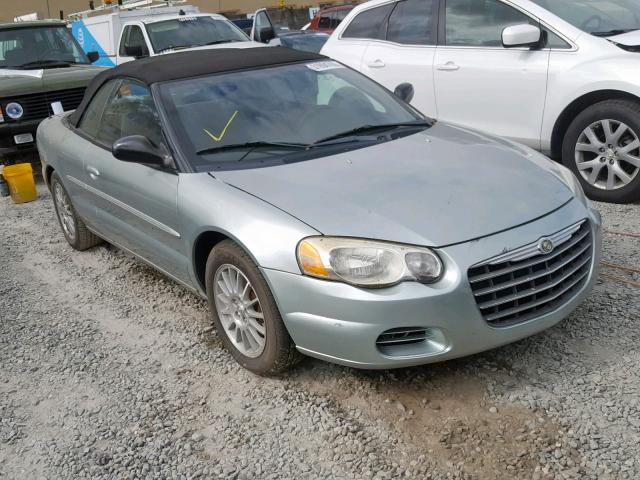 1C3EL55R36N112986 - 2006 CHRYSLER SEBRING TO TEAL photo 1