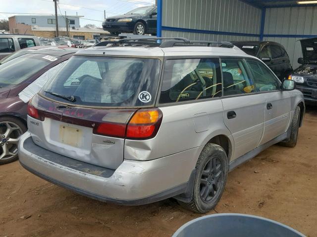 4S3BH675047618504 - 2004 SUBARU LEGACY OUT GRAY photo 4