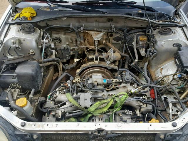 4S3BH675047618504 - 2004 SUBARU LEGACY OUT GRAY photo 7