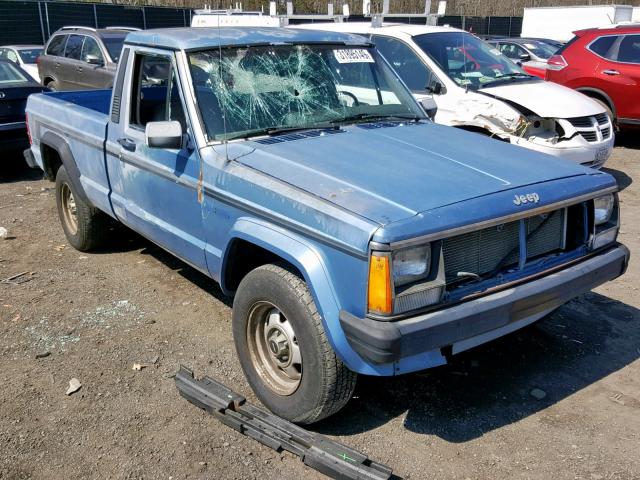 1J7FT36L3KL429894 - 1989 JEEP COMANCHE P BLUE photo 1