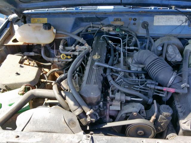 1J7FT36L3KL429894 - 1989 JEEP COMANCHE P BLUE photo 7