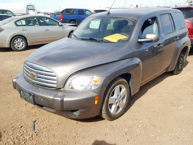 3GNBABFW0BS629936 - 2011 CHEVROLET HHR LT GRAY photo 2