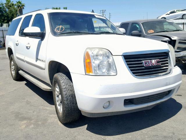 1GKFK16348R231474 - 2008 GMC YUKON XL K WHITE photo 1