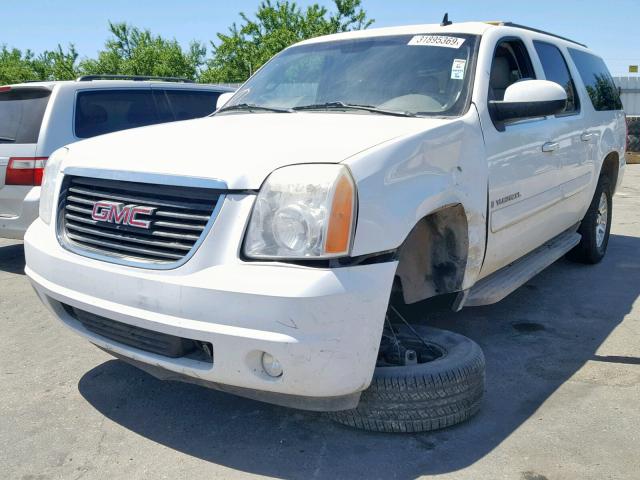 1GKFK16348R231474 - 2008 GMC YUKON XL K WHITE photo 2