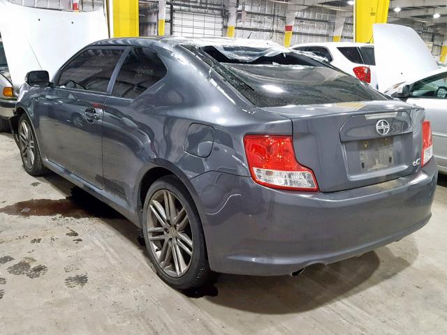 JTKJF5C76C3030558 - 2012 TOYOTA SCION TC გრაფიტი ფოტო 3