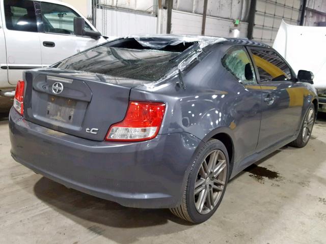 JTKJF5C76C3030558 - 2012 TOYOTA SCION TC გრაფიტი ფოტო 4