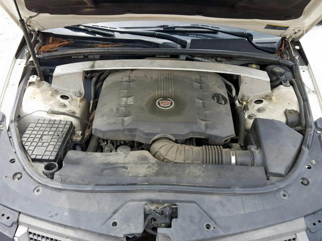 1G6DJ5EV5A0117688 - 2010 CADILLAC CTS PERFOR WHITE photo 7