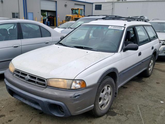 4S3BG685XX7624977 - 1999 SUBARU LEGACY OUT WHITE photo 2