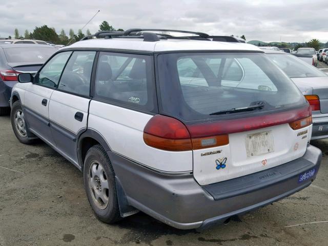 4S3BG685XX7624977 - 1999 SUBARU LEGACY OUT WHITE photo 3