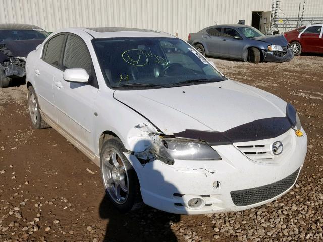 JM1BK123261493893 - 2006 MAZDA 3 S WHITE photo 1