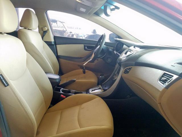 KMHDH4AE3CU468504 - 2012 HYUNDAI ELANTRA GLS  photo 5