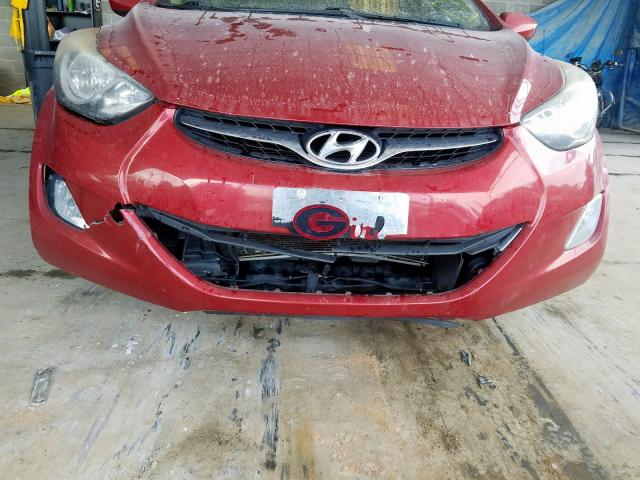 KMHDH4AE3CU468504 - 2012 HYUNDAI ELANTRA GLS  photo 9