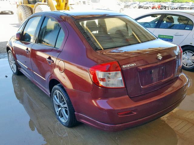 JS2YC415385105793 - 2008 SUZUKI SX4 CONVEN RED photo 3