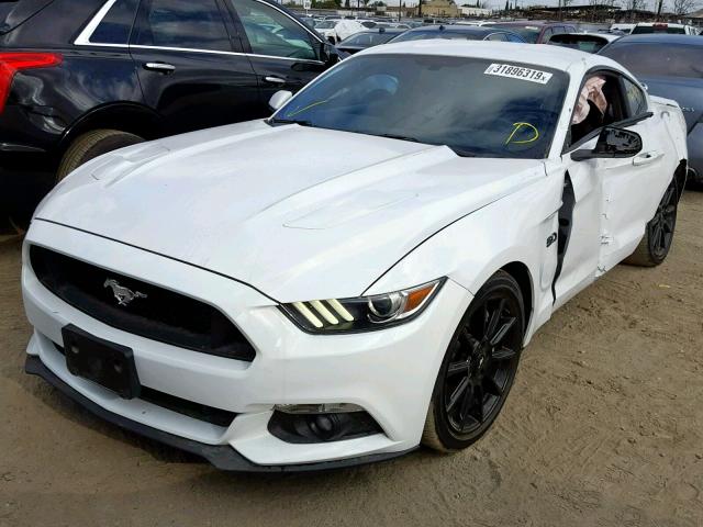 1FA6P8CF3G5238075 - 2016 FORD MUSTANG GT WHITE photo 2