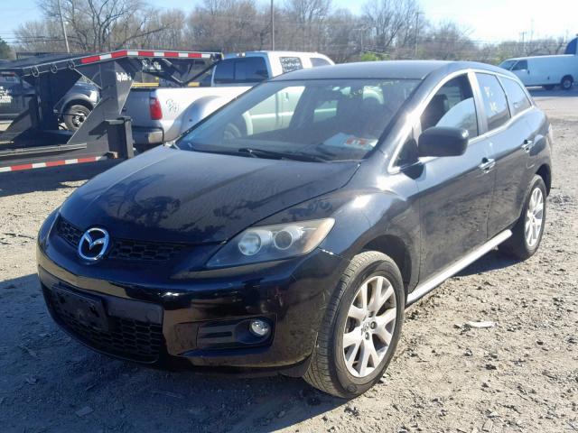 JM3ER29L880214077 - 2008 MAZDA CX-7 BLACK photo 2