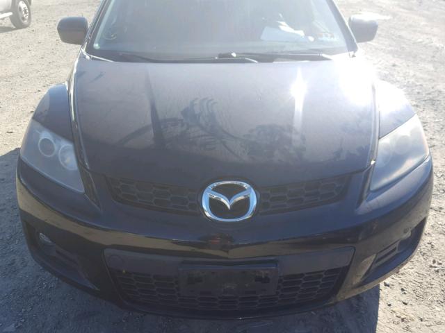 JM3ER29L880214077 - 2008 MAZDA CX-7 BLACK photo 7