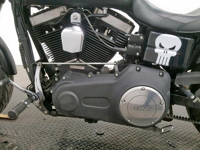 1HD1VAM31EC305785 - 2014 HARLEY-DAVIDSON FXDBP DYNA BLACK photo 6