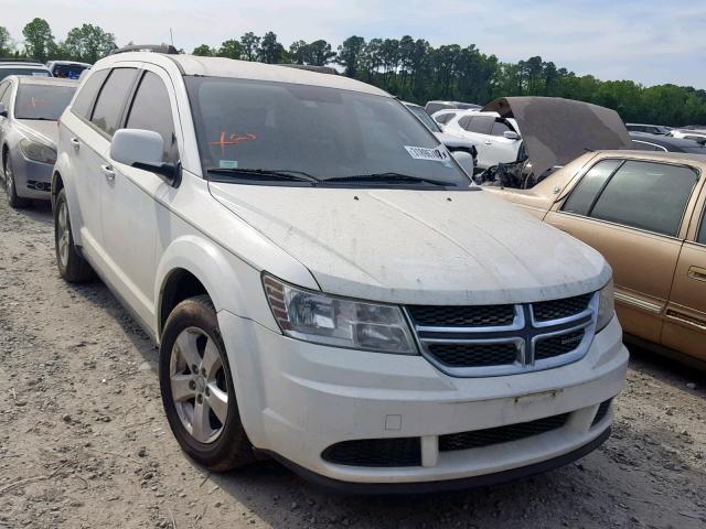 3D4PG1FG1BT525226 - 2011 DODGE JOURNEY MA WHITE photo 1