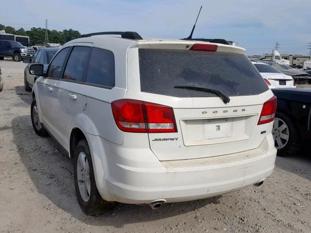 3D4PG1FG1BT525226 - 2011 DODGE JOURNEY MA WHITE photo 3