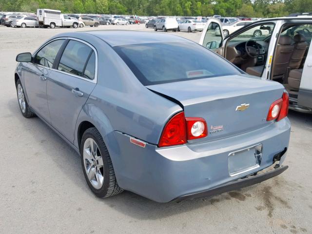 1G1ZG57B19F143128 - 2009 CHEVROLET MALIBU LS BLUE photo 3
