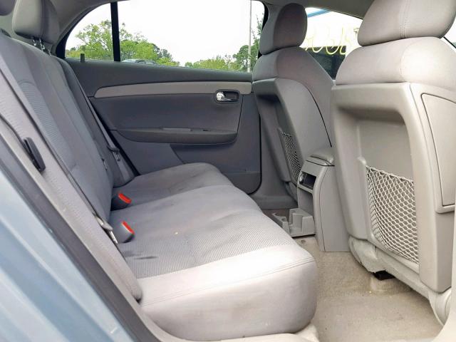 1G1ZG57B19F143128 - 2009 CHEVROLET MALIBU LS BLUE photo 6