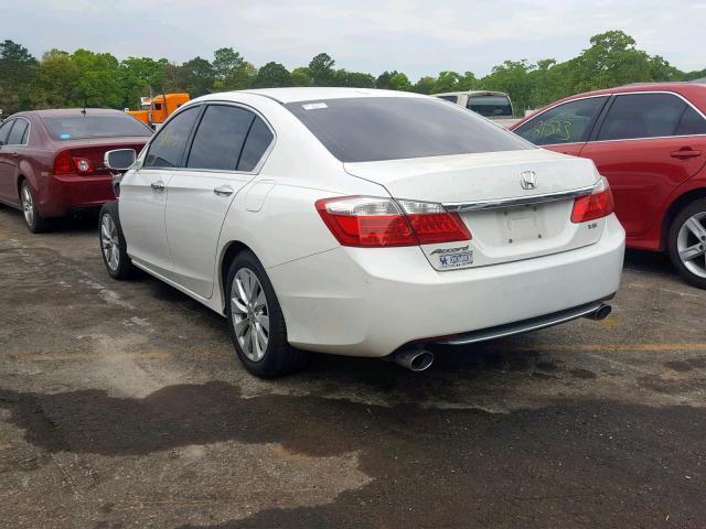 1HGCR3F83EA018111 - 2014 HONDA ACCORD EXL WHITE photo 3