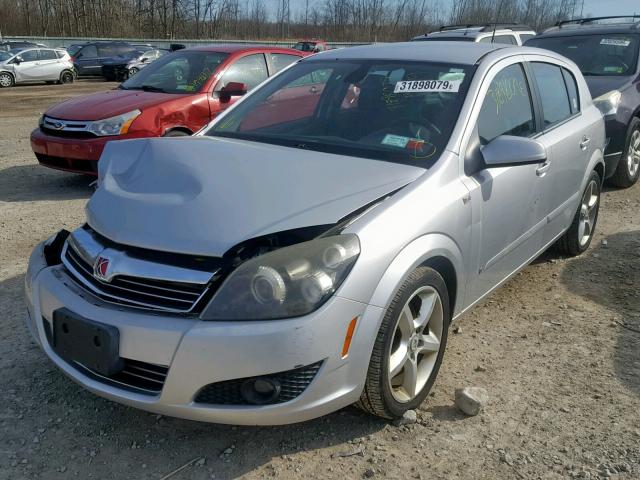 W08AT671885068857 - 2008 SATURN ASTRA XR SILVER photo 2