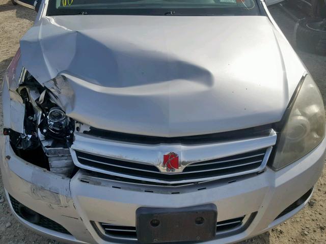 W08AT671885068857 - 2008 SATURN ASTRA XR SILVER photo 7