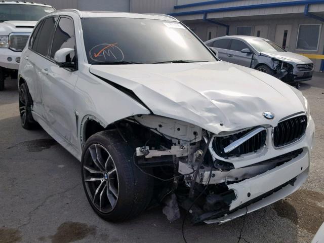 5YMKT6C59G0R78427 - 2016 BMW X5 M WHITE photo 1