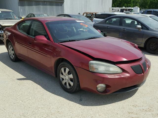 2G2WP522241147467 - 2004 PONTIAC GRAND PRIX MAROON photo 1