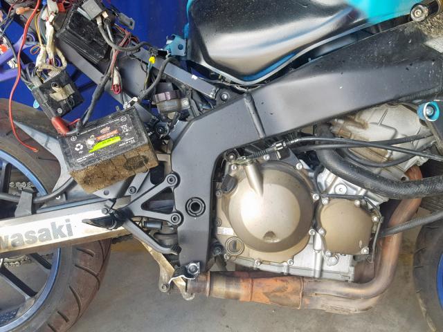 JKBZXJB1X4A029722 - 2004 KAWASAKI ZX636 B1 BLUE photo 7