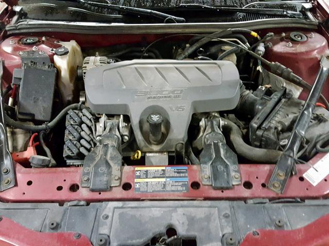 2G2WP552461106434 - 2006 PONTIAC GRAND PRIX MAROON photo 7