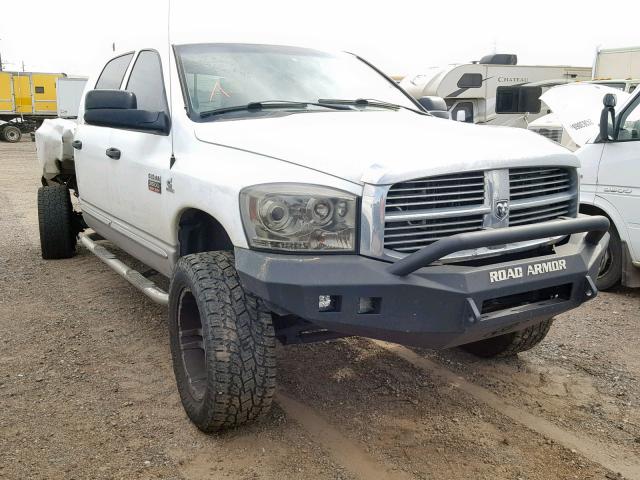 3D7MX39A37G842143 - 2007 DODGE RAM 3500 WHITE photo 1