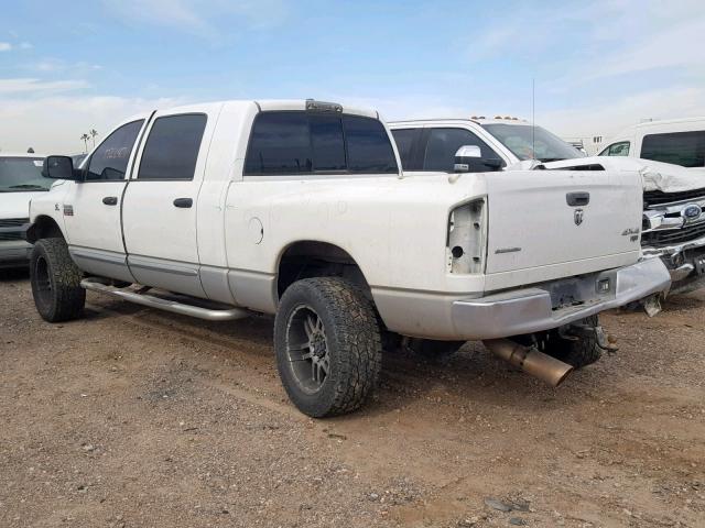 3D7MX39A37G842143 - 2007 DODGE RAM 3500 WHITE photo 3