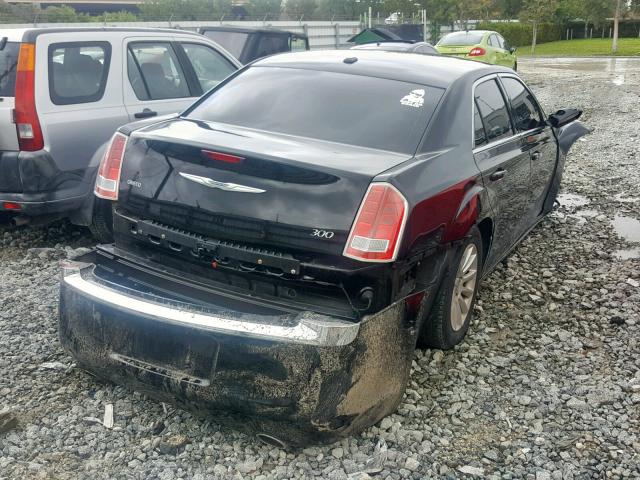 2C3CCAAG1EH354977 - 2014 CHRYSLER 300 BLACK photo 4