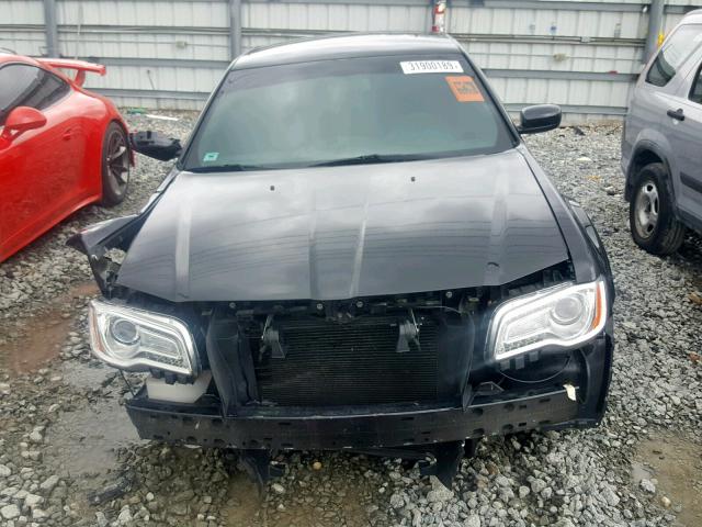 2C3CCAAG1EH354977 - 2014 CHRYSLER 300 BLACK photo 9