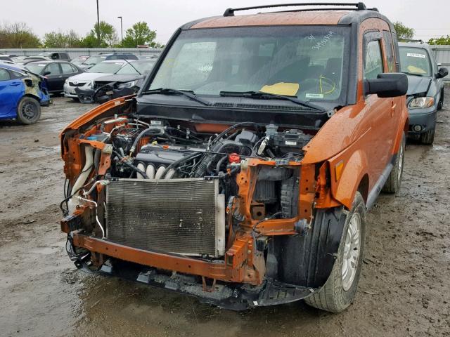 5J6YH18736L012602 - 2006 HONDA ELEMENT EX ORANGE photo 2