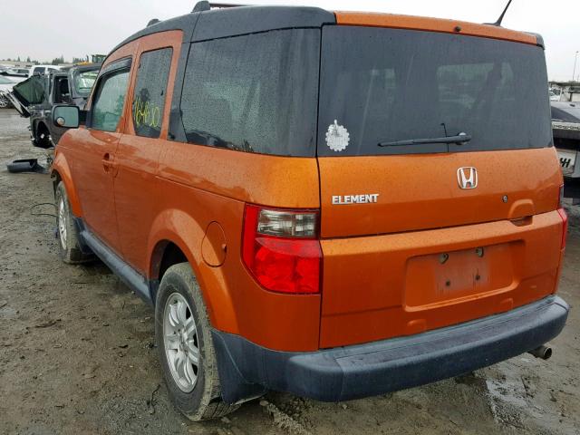 5J6YH18736L012602 - 2006 HONDA ELEMENT EX ORANGE photo 3