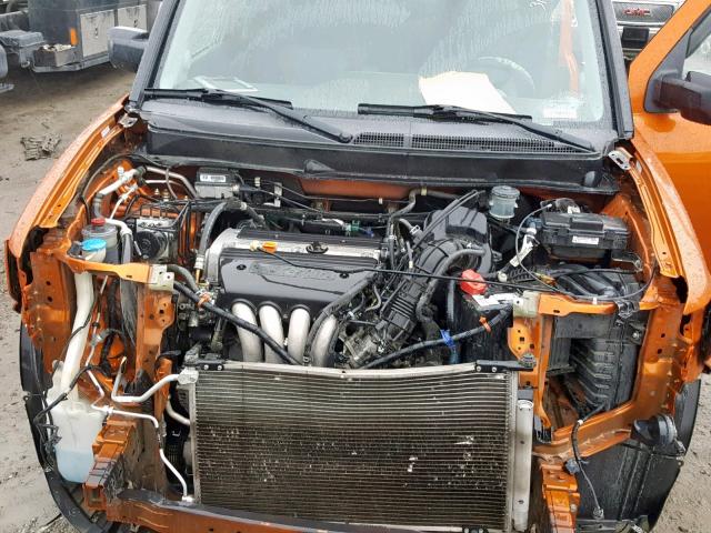 5J6YH18736L012602 - 2006 HONDA ELEMENT EX ORANGE photo 7