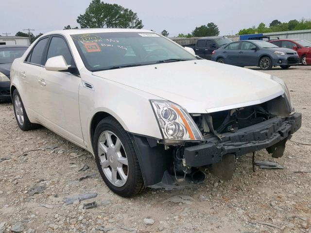 1G6DV57V180199057 - 2008 CADILLAC CTS HI FEA WHITE photo 1